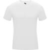 Chemise à manches courtes Pro Compression Men's Underhirt White Small