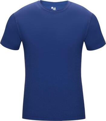 Kurzarm-Shirt Pro Compression Herren-Unterhemd Dunkelgrün X-Large