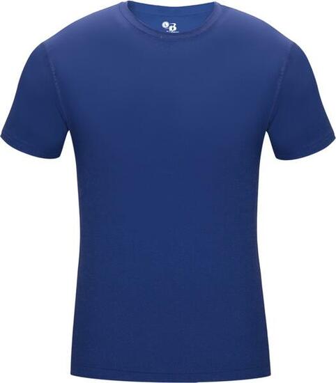 Shirt Met Korte Mouwen Pro Compression Heren Ondershirt Kobalt Blauw X-Large