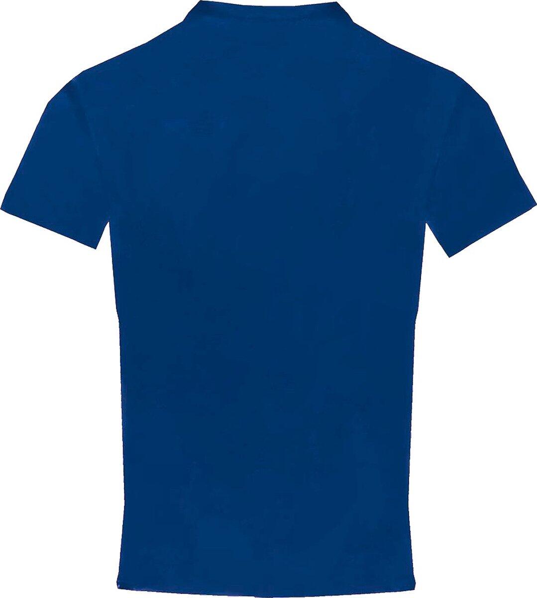 Camiseta manga corta Pro Compression Hombre interior Azul Cobalto X-Grande 5/5
