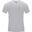 Camisa de manga curta Pro Compression Men's Undershirt Silver Large