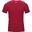 Camisa de manga curta Pro Compression Men's Undershirt Vermelha Grande