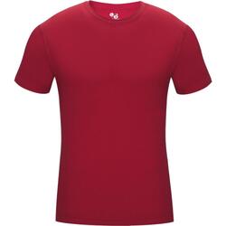 Chemise à manches courtes Pro Compression Men's Underhirt Red Small