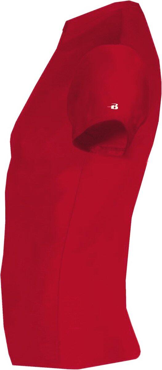 Camiseta manga corta Pro Compression Hombre interior Rojo Pequeño 2/5