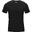 Kurzarm-Shirt Pro Compression Herren-Unterhemd Schwarz Groß