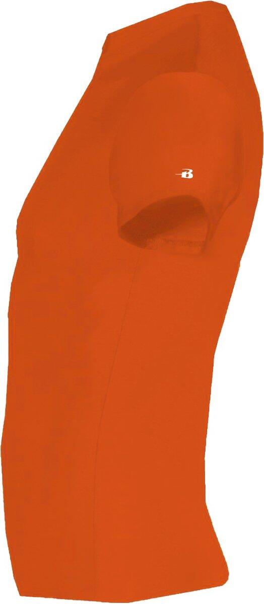Camiseta manga corta Pro Compression Hombre interior Naranja Mediana 2/5