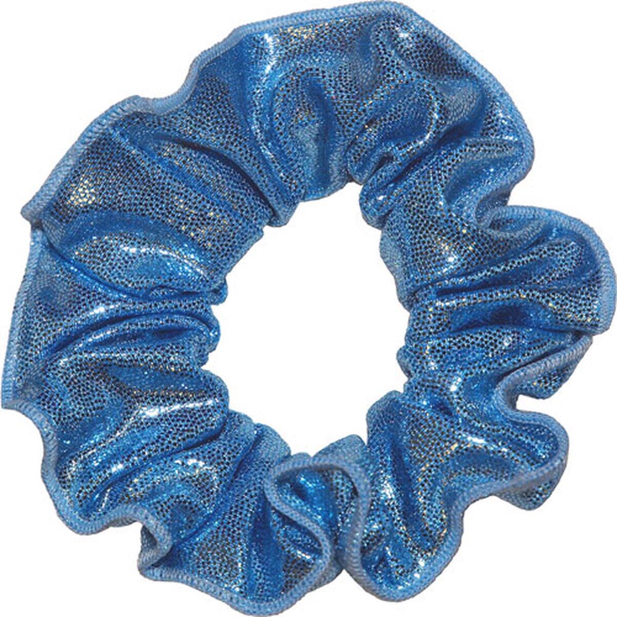 SNOWFLAKE Haargummi Mystique Glanz Stoff Gymnastik Mädchen elastisch hellblau