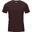 Kurzarm-Shirt Pro Compression Herren-Unterhemd Bordeaux Medium