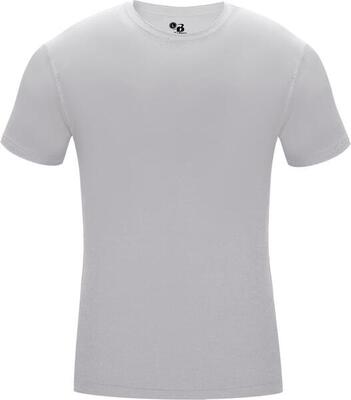 Kurzarm-Shirt Pro Compression Herren-Unterhemd Dunkelgrün X-Large