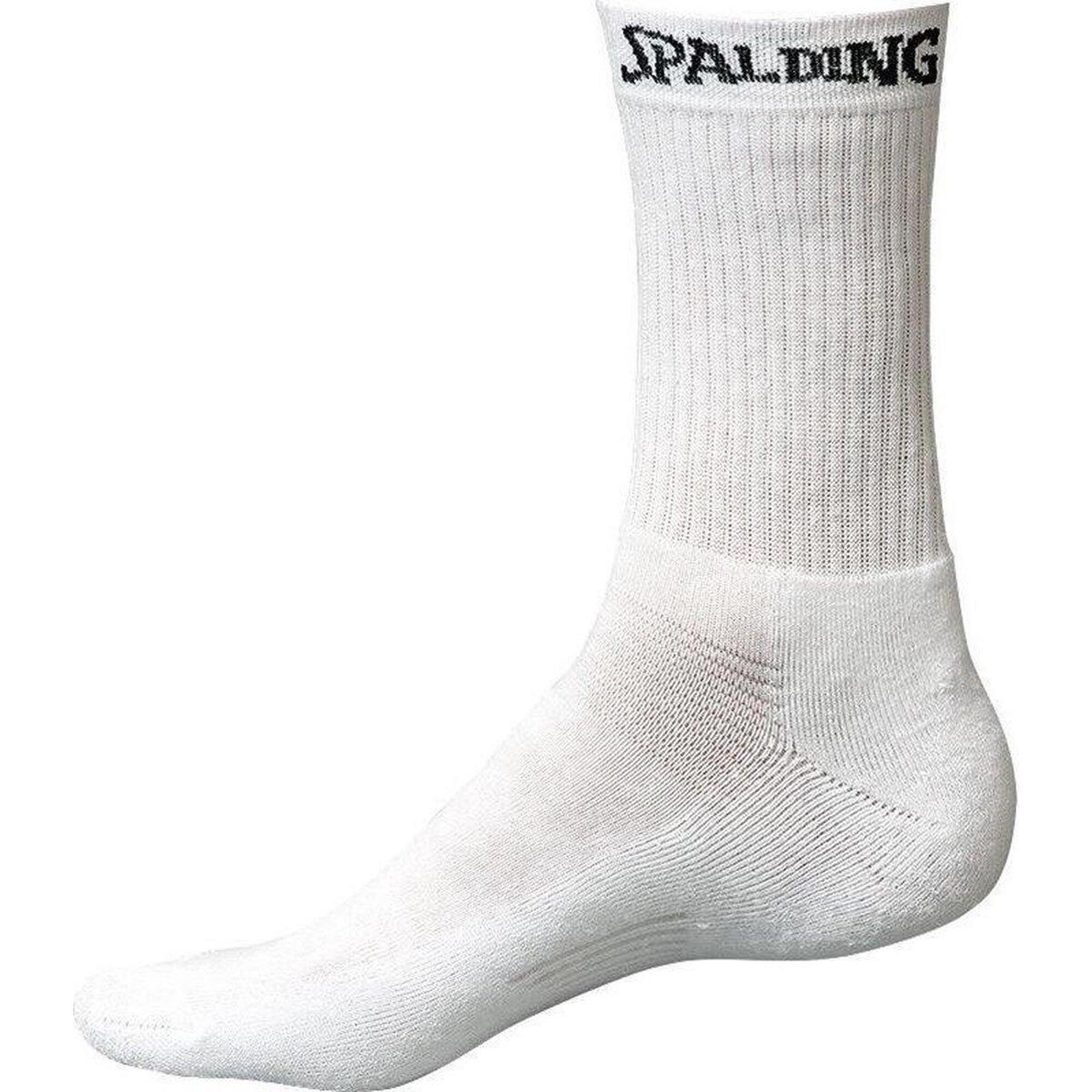 PACK DE 3 PAIRES DE CHAUSSETTES DE BASKET Spalding 3/4