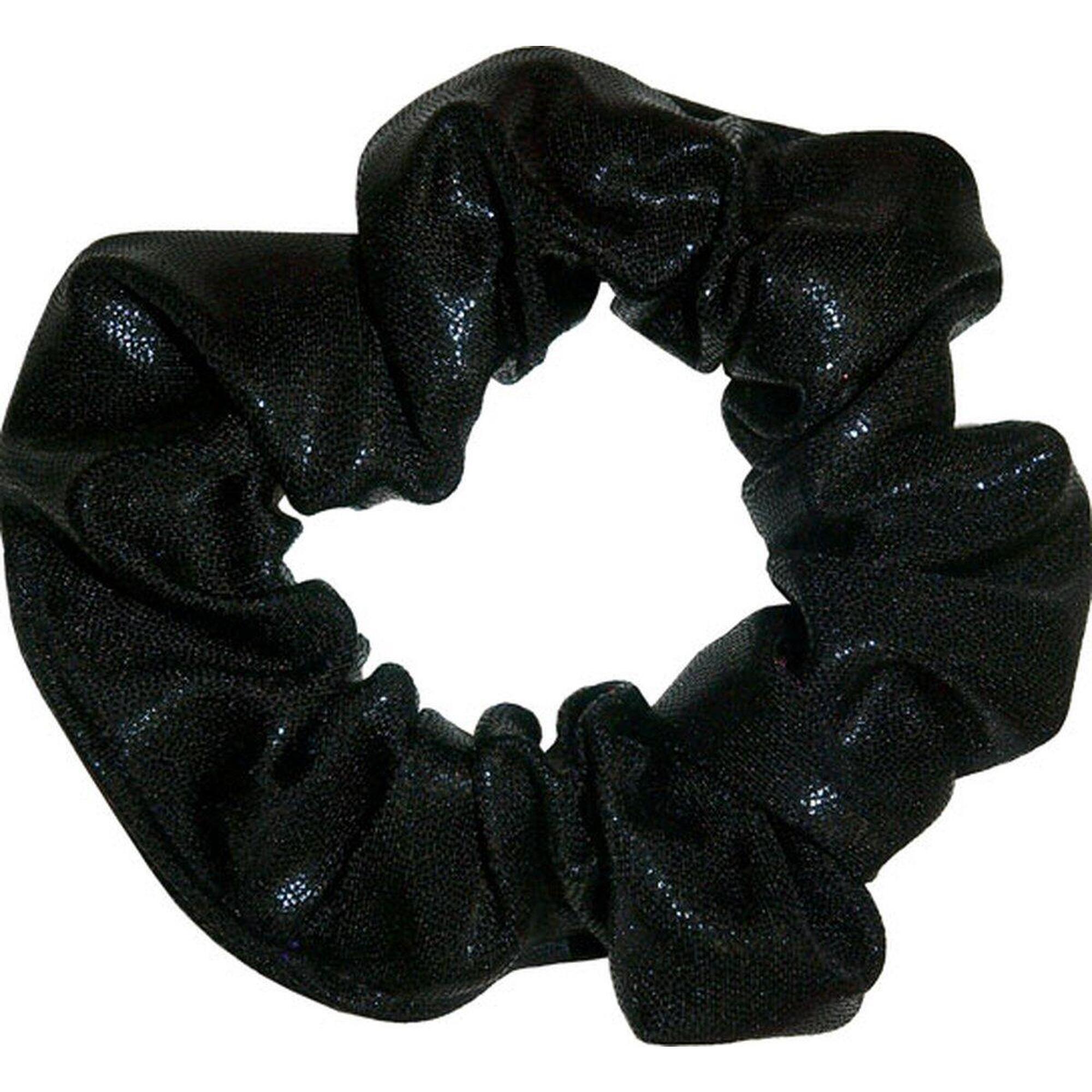 SNOWFLAKE Haargummi Mystique Glanz Stoff Gymnastik Mädchen elastisch schwarz