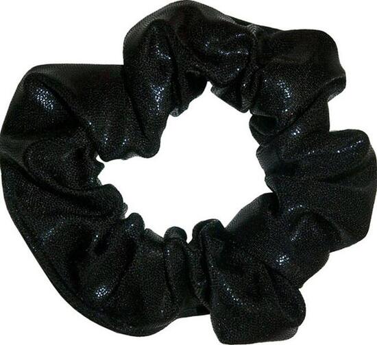 Scrunchie per capelli Mystique Gloss Tessuto Ginnastica Elastico Rosso Scuro