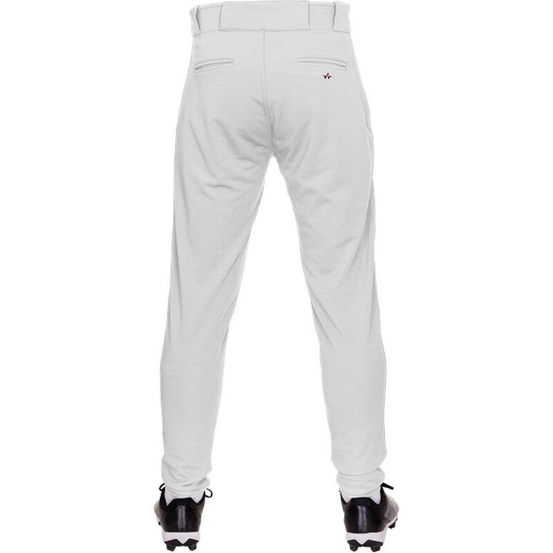 Pantalon de baseball Crush Baseball Hommes Tapered Blanc Petit