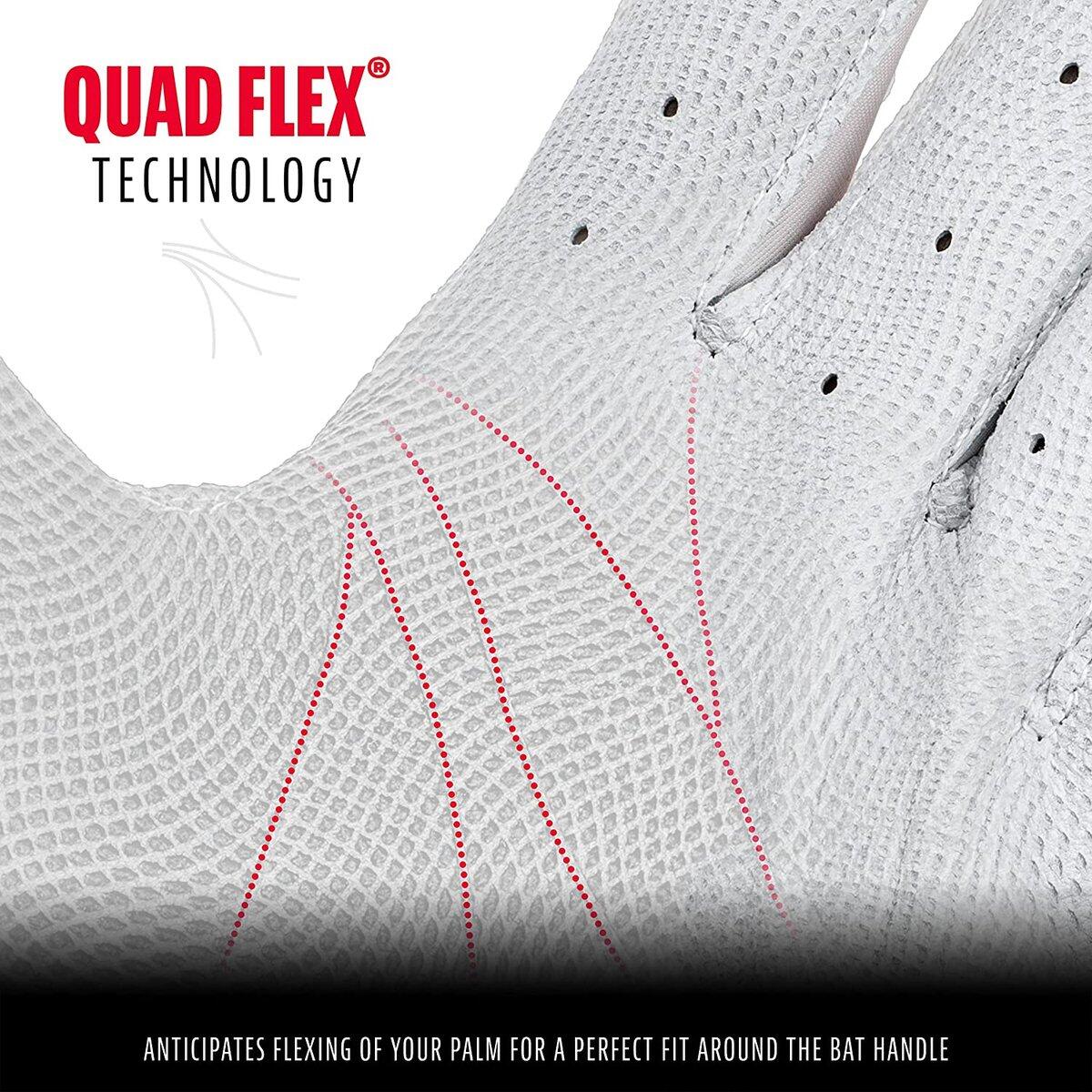 Guanti da battuta CFX Pro Baseball Adulti Softball Bianco X-Large 5/5