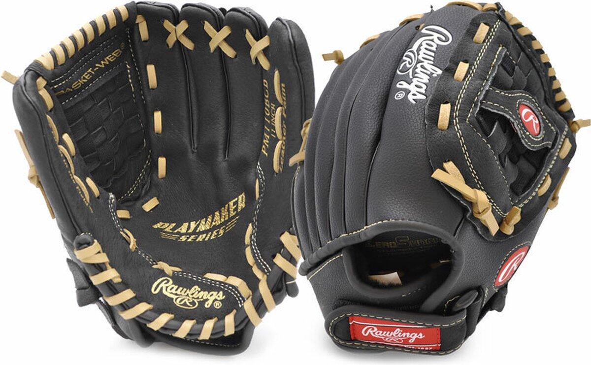 Guanto da baseball Playmaker Baseball Unisex Gioventù MLB Nero 11 pollici 3/5