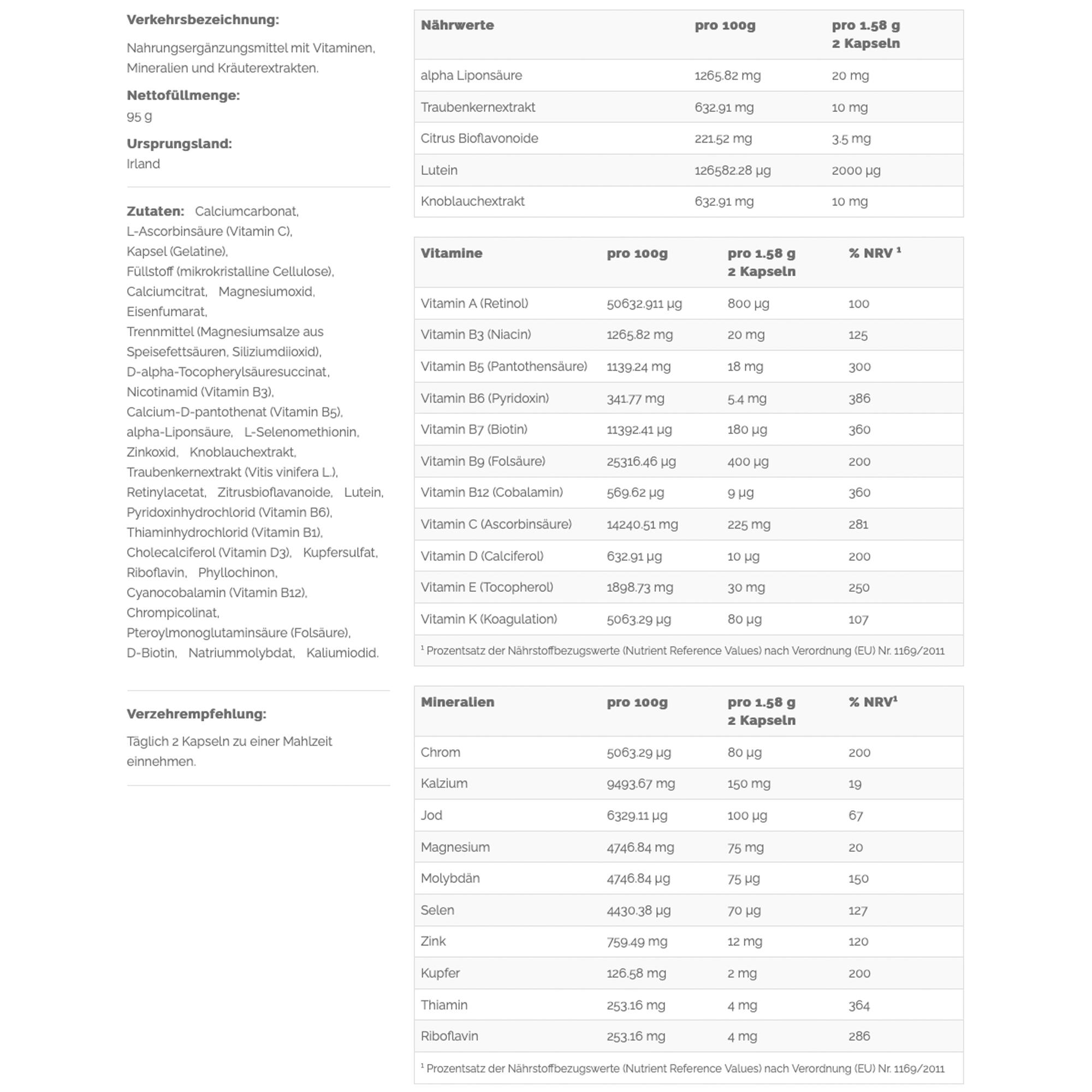 Multivitaminico - Opti-Women 5/6