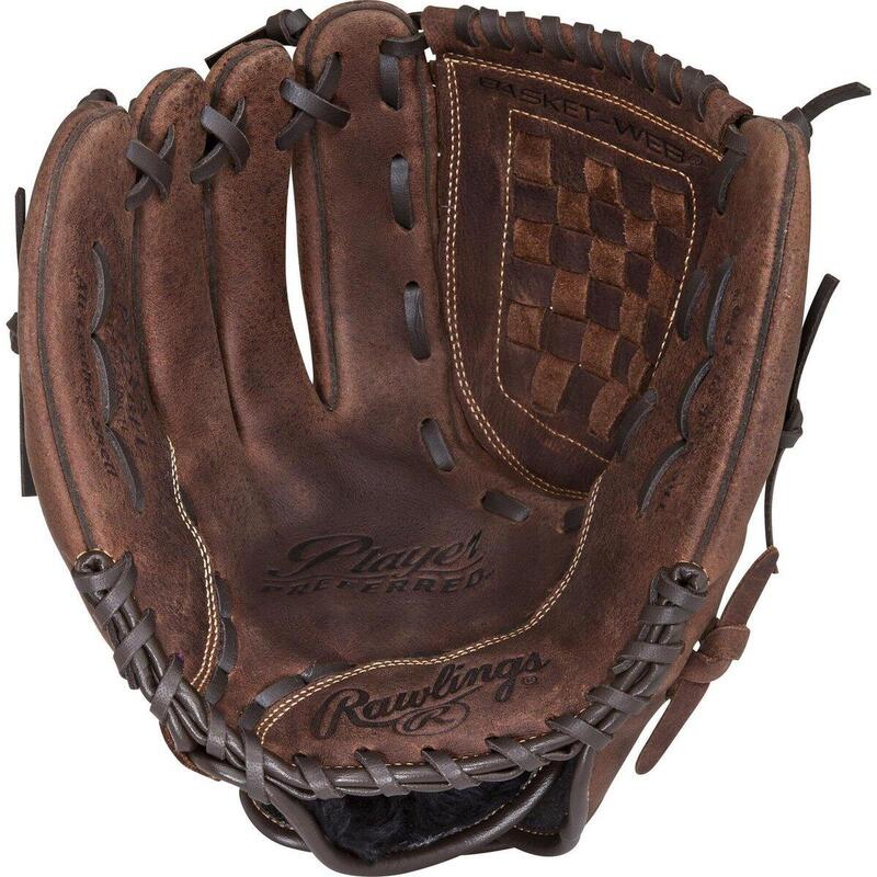 Gant de baseball P125BFL-LHT Adultes lanceur gaucher Marron 12.5 pouces