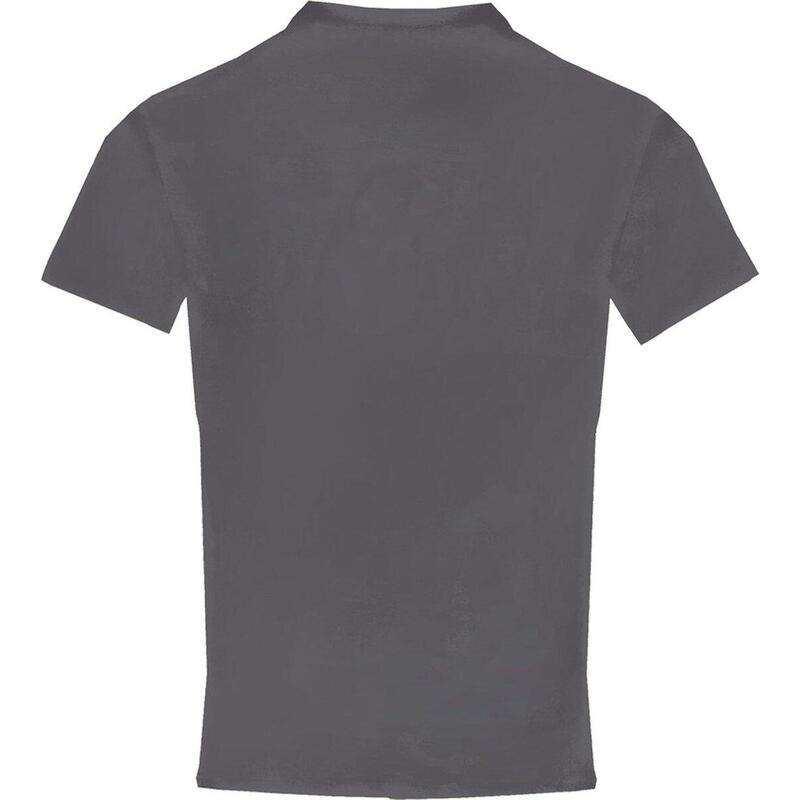 Kurzarm-Shirt Pro Compression Herren-Unterhemd Dunkelgrau Medium