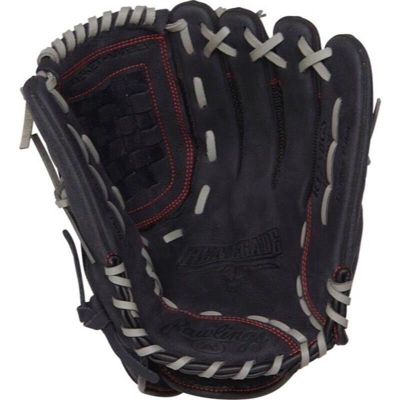 Guante de béisbol R120BGS-LHT Adultos Lanzador zurdo Negro 12 pulgadas