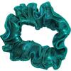 Haar Scrunchie Mystique Glansstof Turnen Meisjes Elastisch Teal