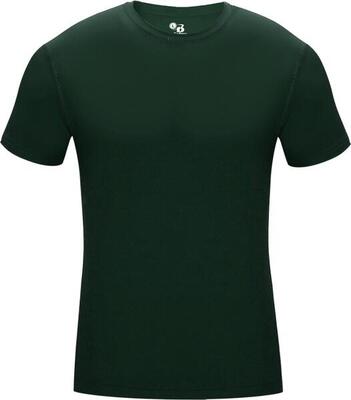 Shirt met korte mouwen pro compression heren ondershirt donkergroen x-large