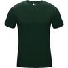 Chemise à manches courtes Pro Compression Men's Underhirt Dark Green Small