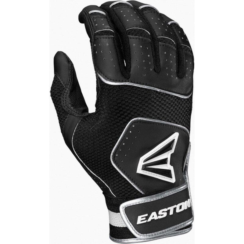 Batting Gloves Walk-Off NX Baseball Erwachsene Unisex Schwarz/Weiß Large