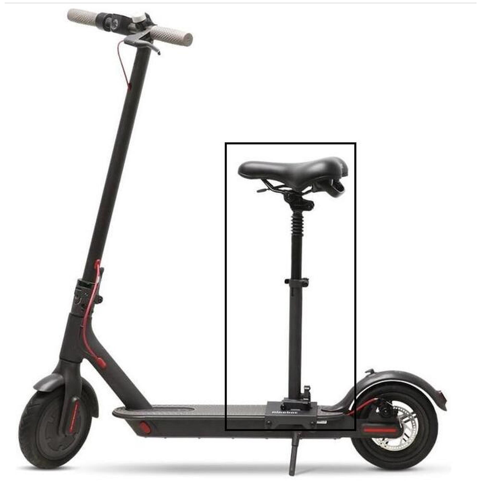 Siège Pliable Pour Trottinette électrique Rogowsen - Selle Ergonomique Amortie, Réglable En Hauteur, Pour Xiaomi 365