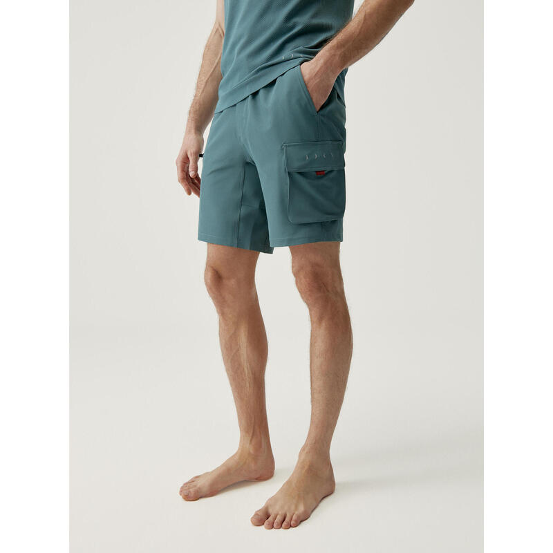 Short de sport pour homme en tissu performant