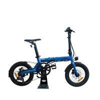 Vélo pliant électrique 20" Eovolt City 4 Speed 500Wh bleu