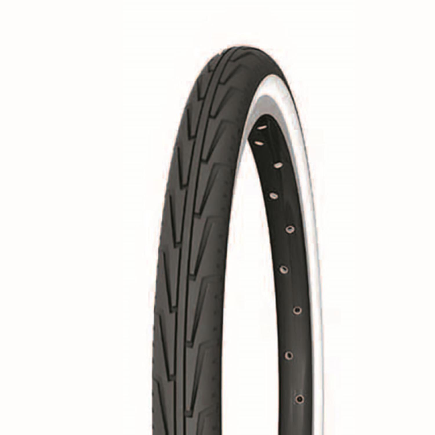 MICHELIN Buitenband Stadsfietsen Kinderen Confort Zwart/wit