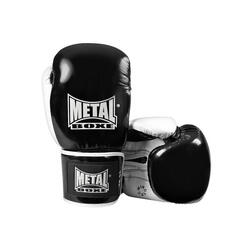 Leren bokshandschoenen Metal Boxe sparring