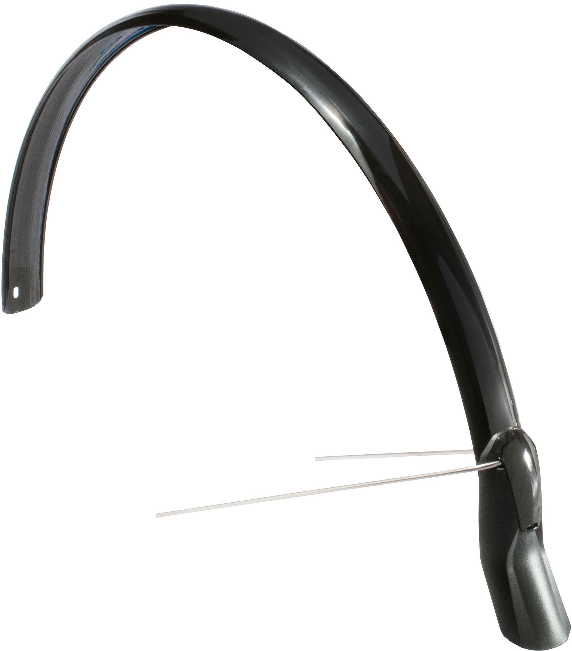 Set paraspruzzi Eurofender Scatto 28" x 51 mm - nero. 3/3