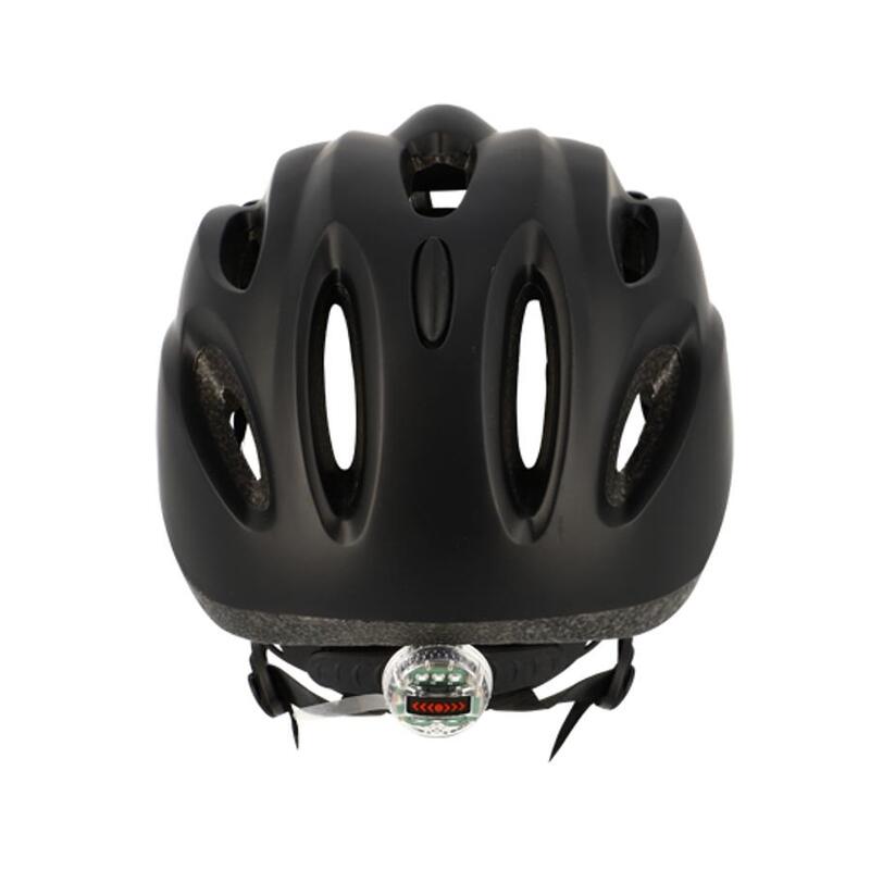 Casque de vélo enfant avec lumière - Garçons et filles - Noir mat