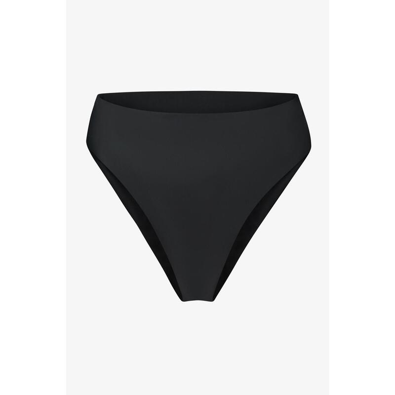 Bas de Bikini à taille haute - Noir - Bas de Bikini femme