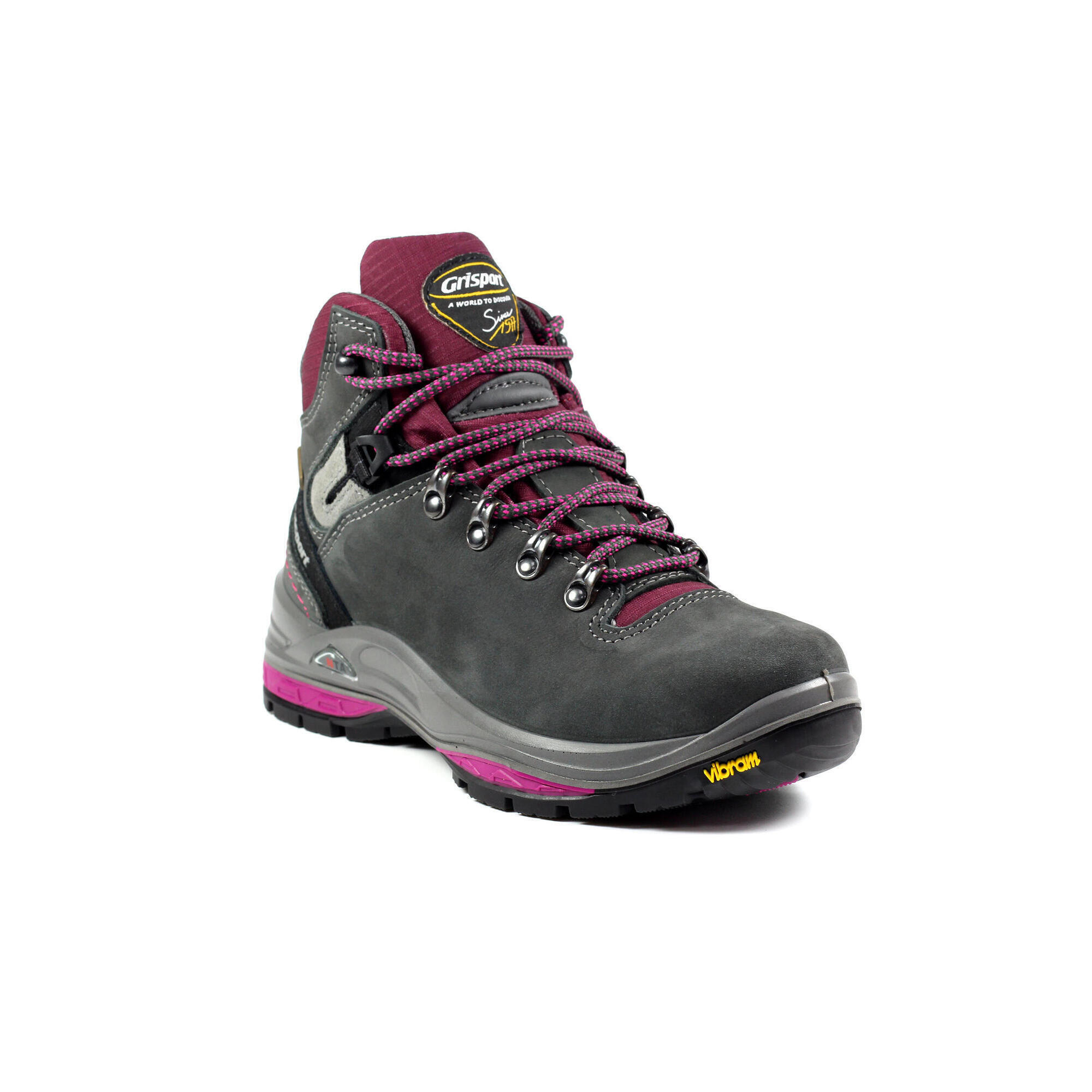 Lady Glide Grey Waterproof Hiking Boot 1/5