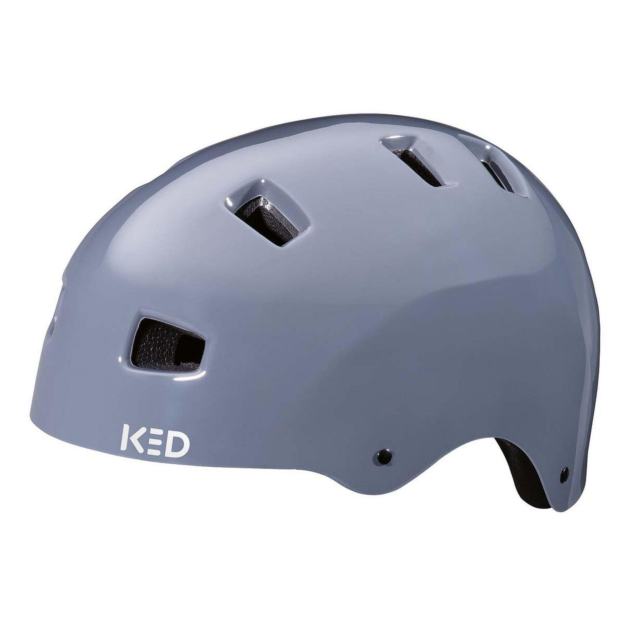 KED Certus K-Star Fahrradhelm In Grau – Mit 360° Retroreflexion & K-FIT Anpassungssystem