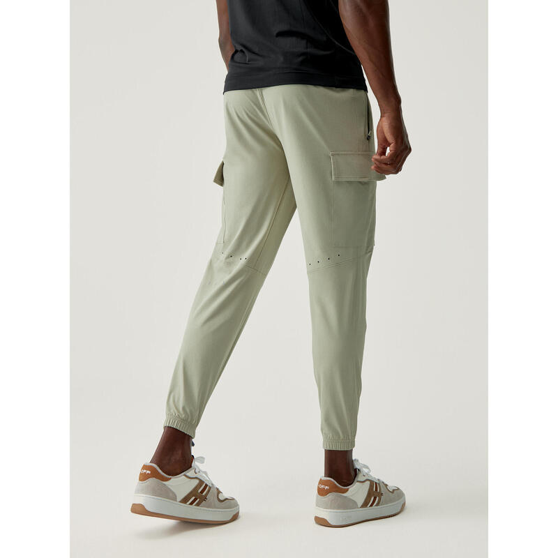 Pantalon de sport style jogger pour homme en tissu performant