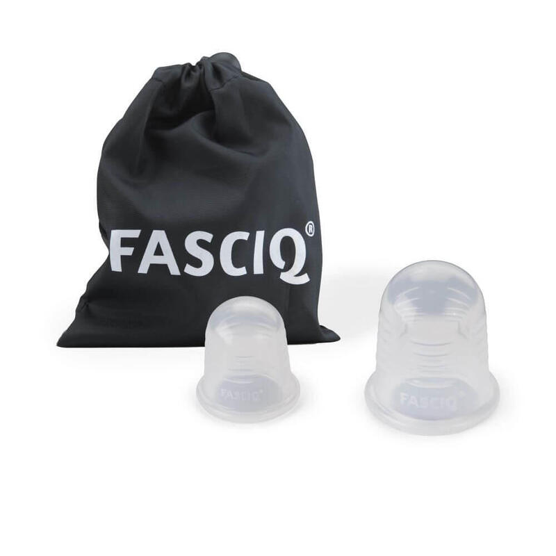 FASCIQ® Silicone Cupping Set small en large