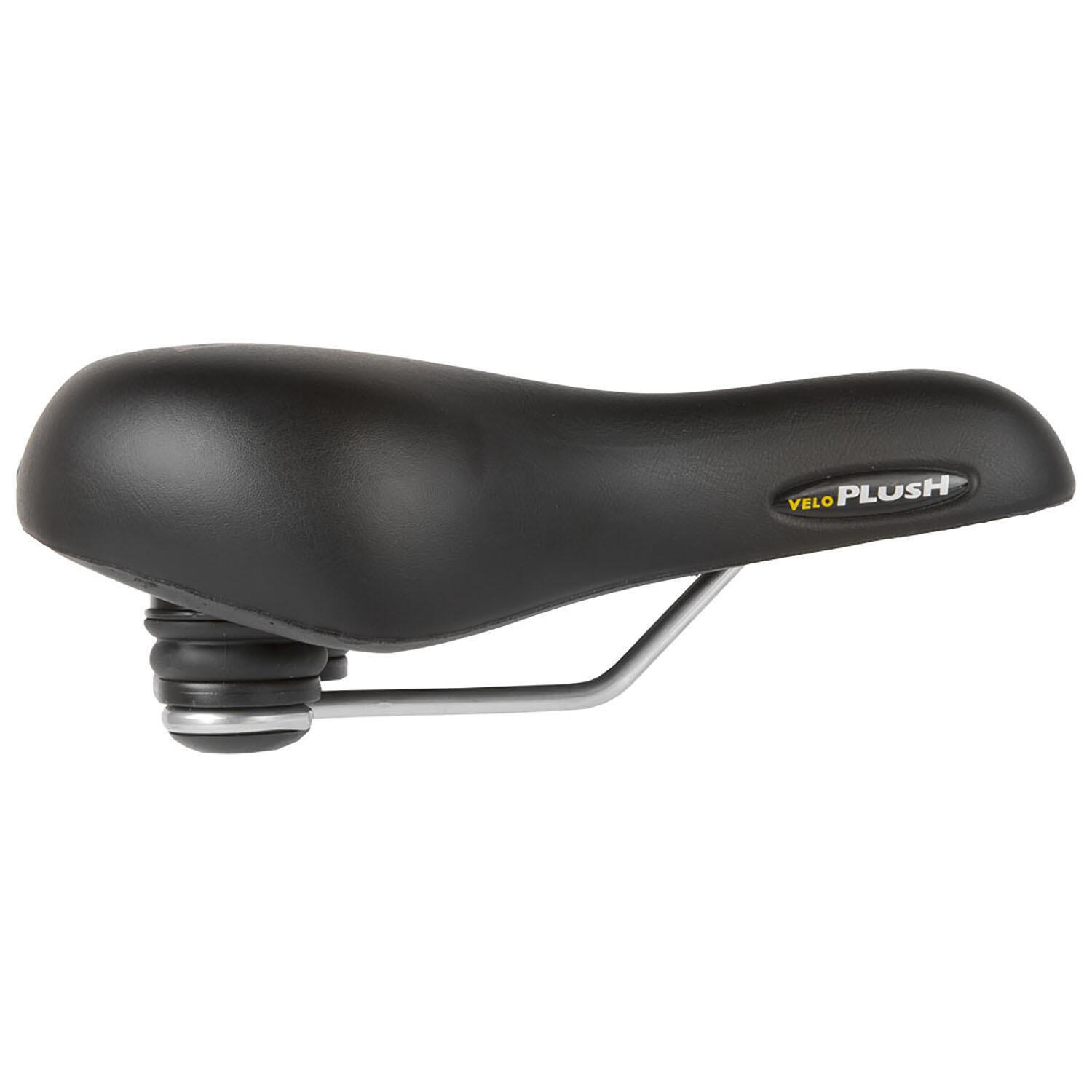 Velo plush gel zadel elasto city 275x213mm zwart op kaart 3/4