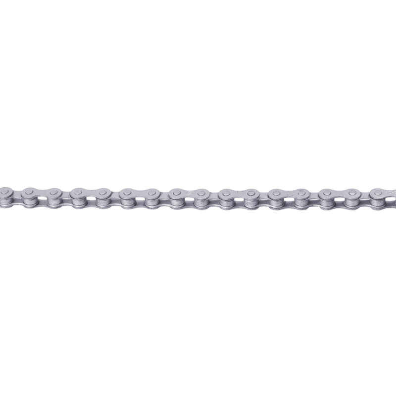 M-WAVE Fahrradkette Singlespeed, mit Anti-Rost-Beschichtung, silber
