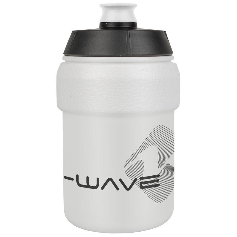 M-WAVE Trinkflasche „PBO-350“, 350 ml, Weiß, Kunststoff
