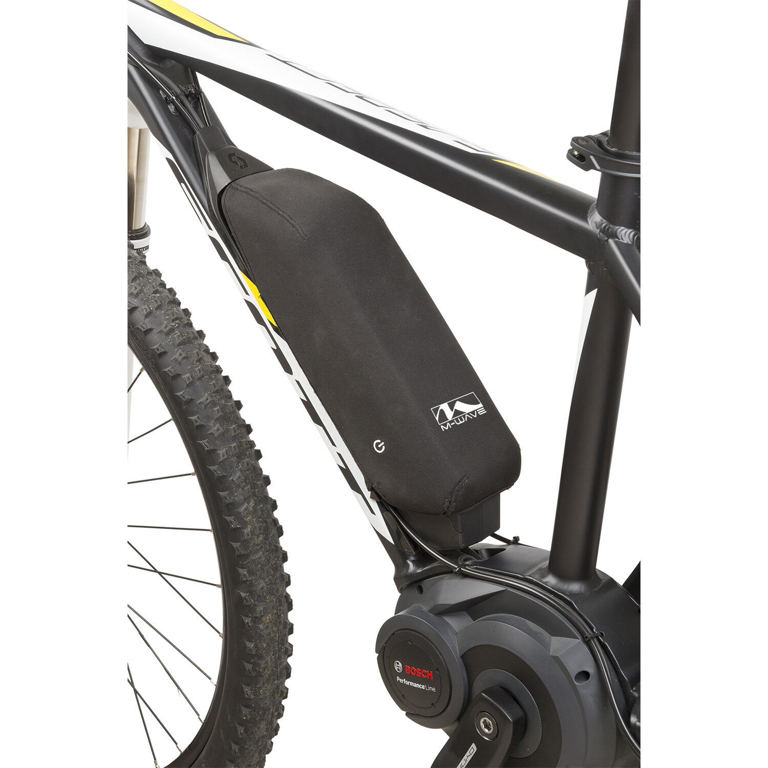 Cubierta de Batería Downtube M-Wave Negra 5/7
