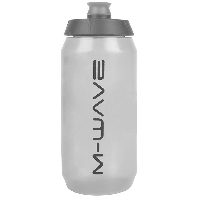 M-WAVE Trinkflasche „PBO-550“, 550 ml, Transparent, Kunststoff, mit Sk