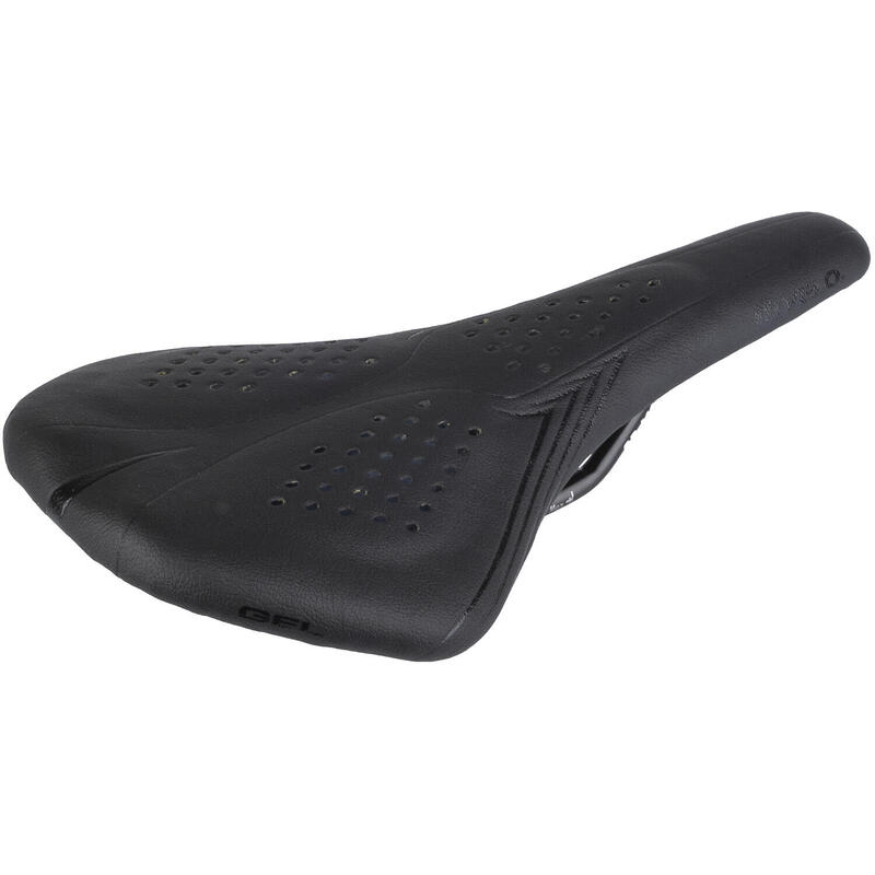 VELO Fahrradsattel „Airthru“, Schwarz, Rennsattel, 273 x 141 mm