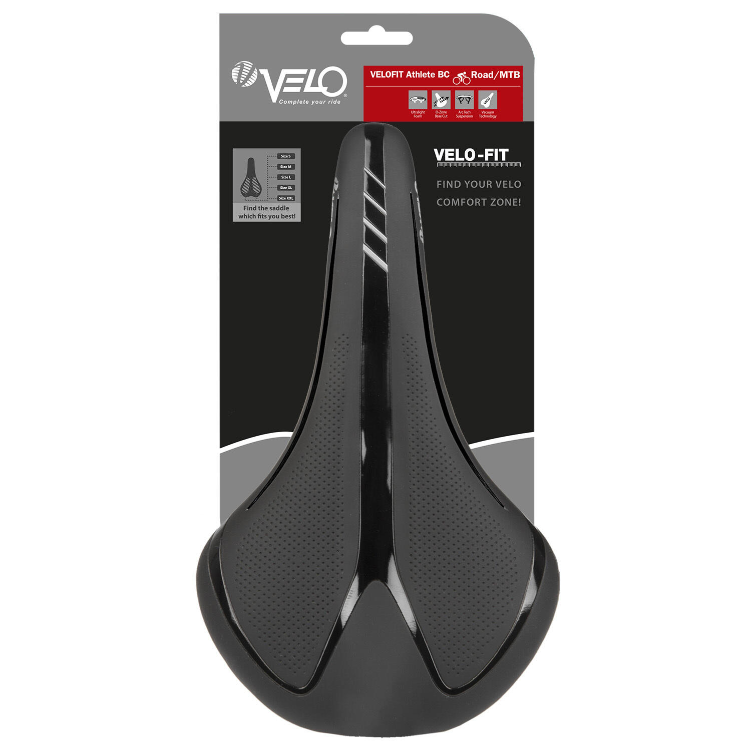 Selim VELO FIT ATHLETE BC 277 x 155 mm 4/4