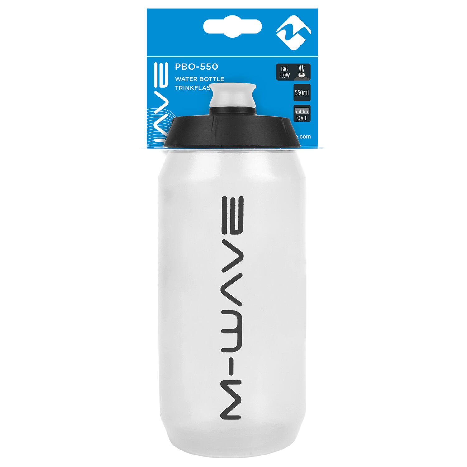 M-wave bidon 550ml met indicator wit 2/2