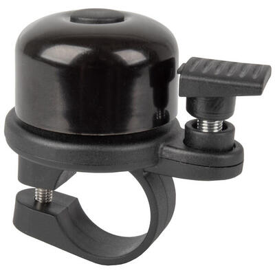 Airbell fietsbel met airtag houder ø31.8mm zwart