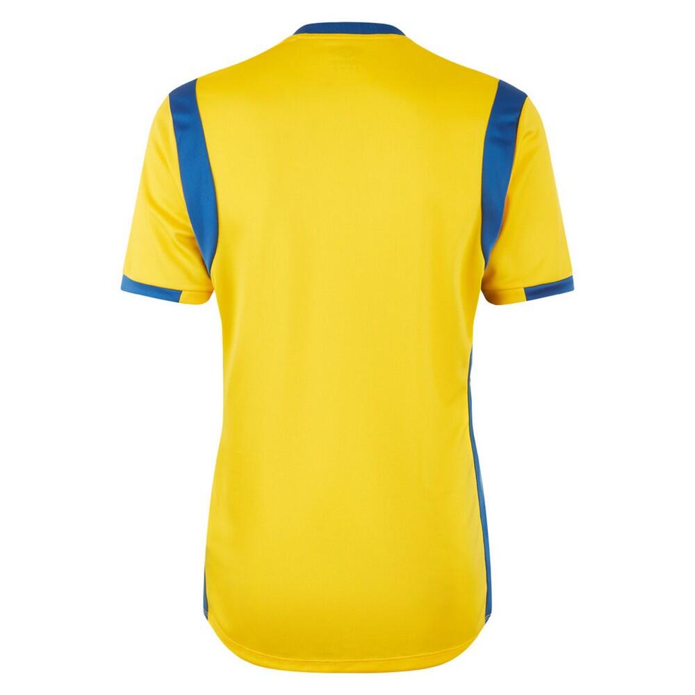 Childrens/Kids Spartan ShortSleeved Jersey (Yellow/Royal Blue) 2/3