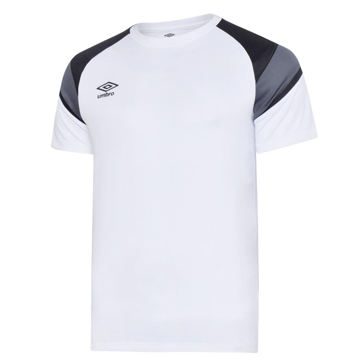 UMBRO Childrens/Kids Training Jersey (Brilliant White/Black/Carbon)